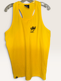 Loyal Fitness Yellow Racerback Tank