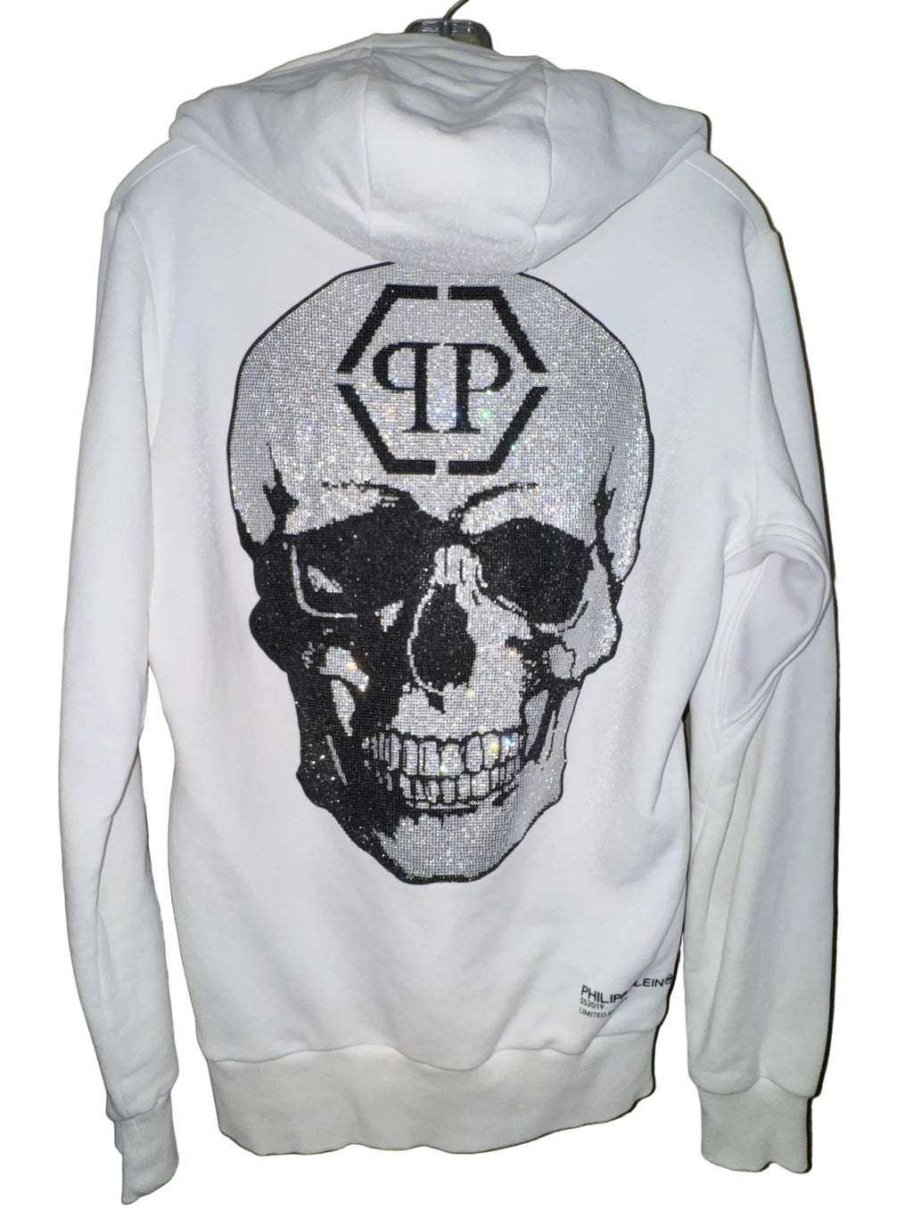 Philipp Plein Homme SS2019 Limited Edition Crystal Skull Hoodie