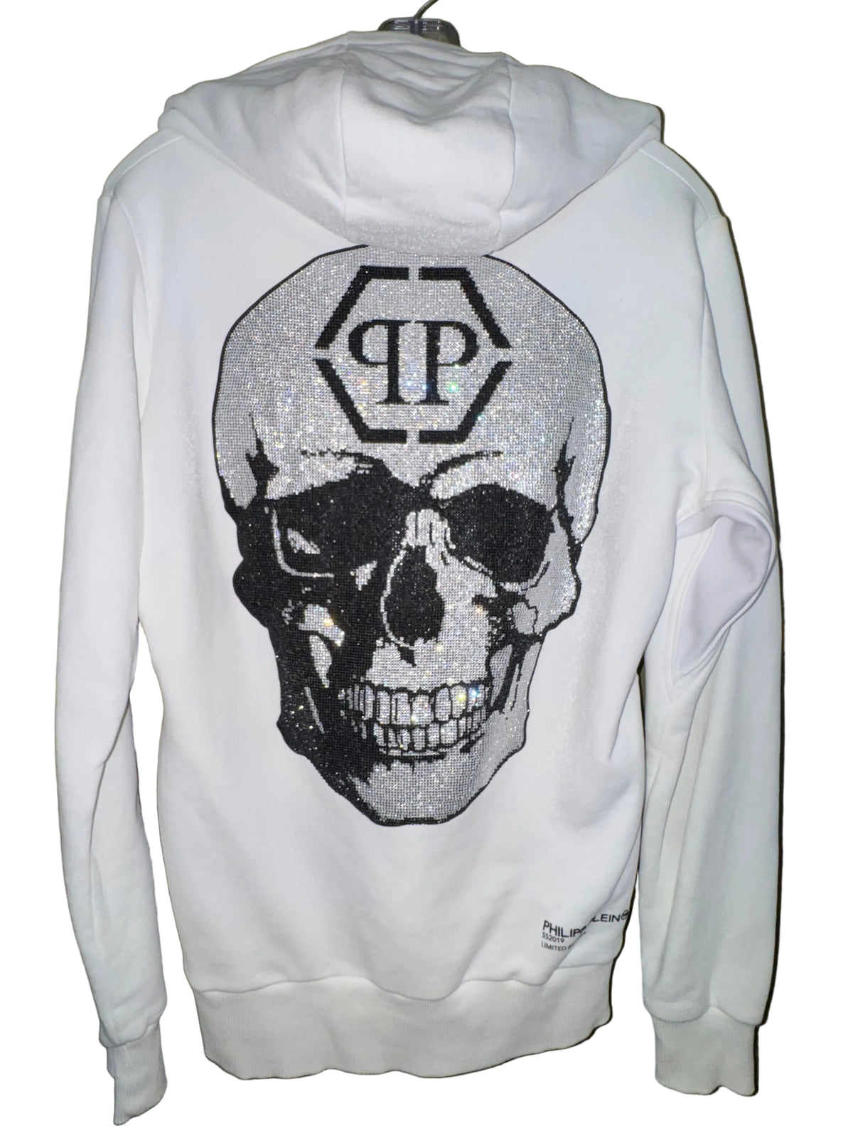 Philipp Plein Homme SS2019 Limited Edition Crystal Skull Hoodie