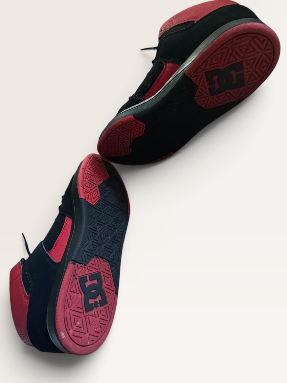 DC Shoes Cure Hi Top Leather Skate Sneakers