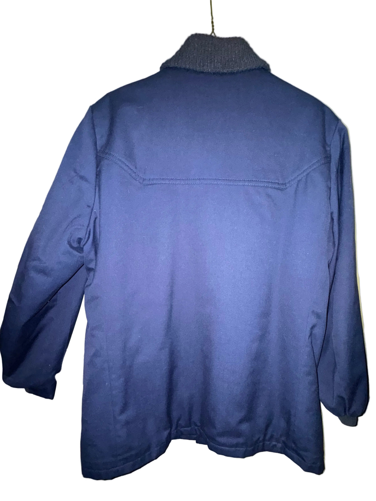 Sears The Men’s Store Navy Fleece-Lined Jacket