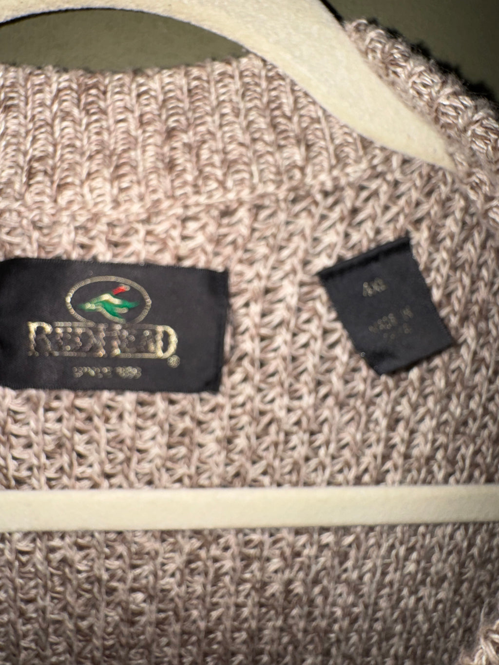 RedHead Marled Henley Sweater