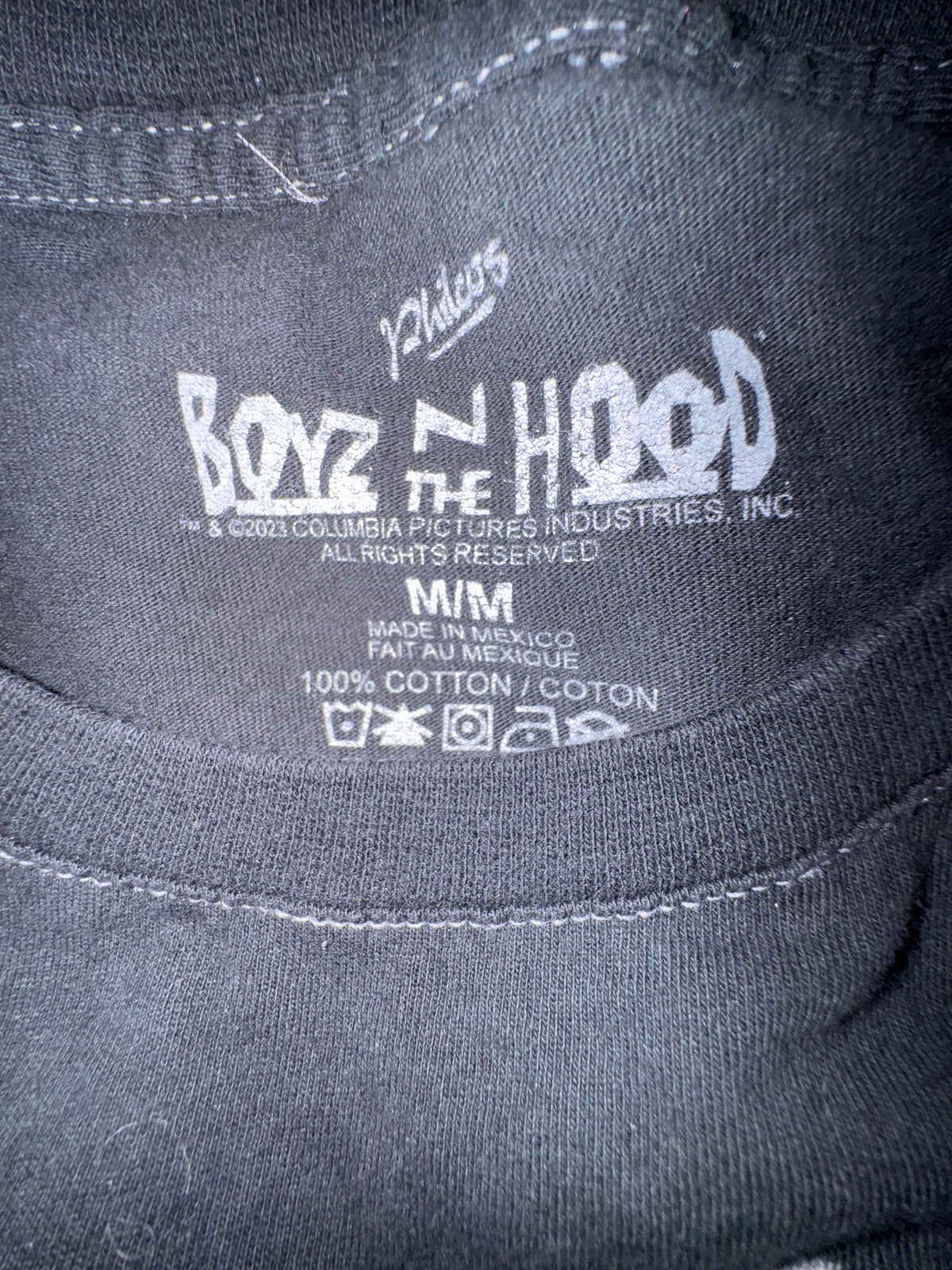 2008 Boyz n the Hood Bleach-Dye Graphic T-Shirt