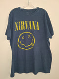 Nirvana Yellow Smiley Logo Tee