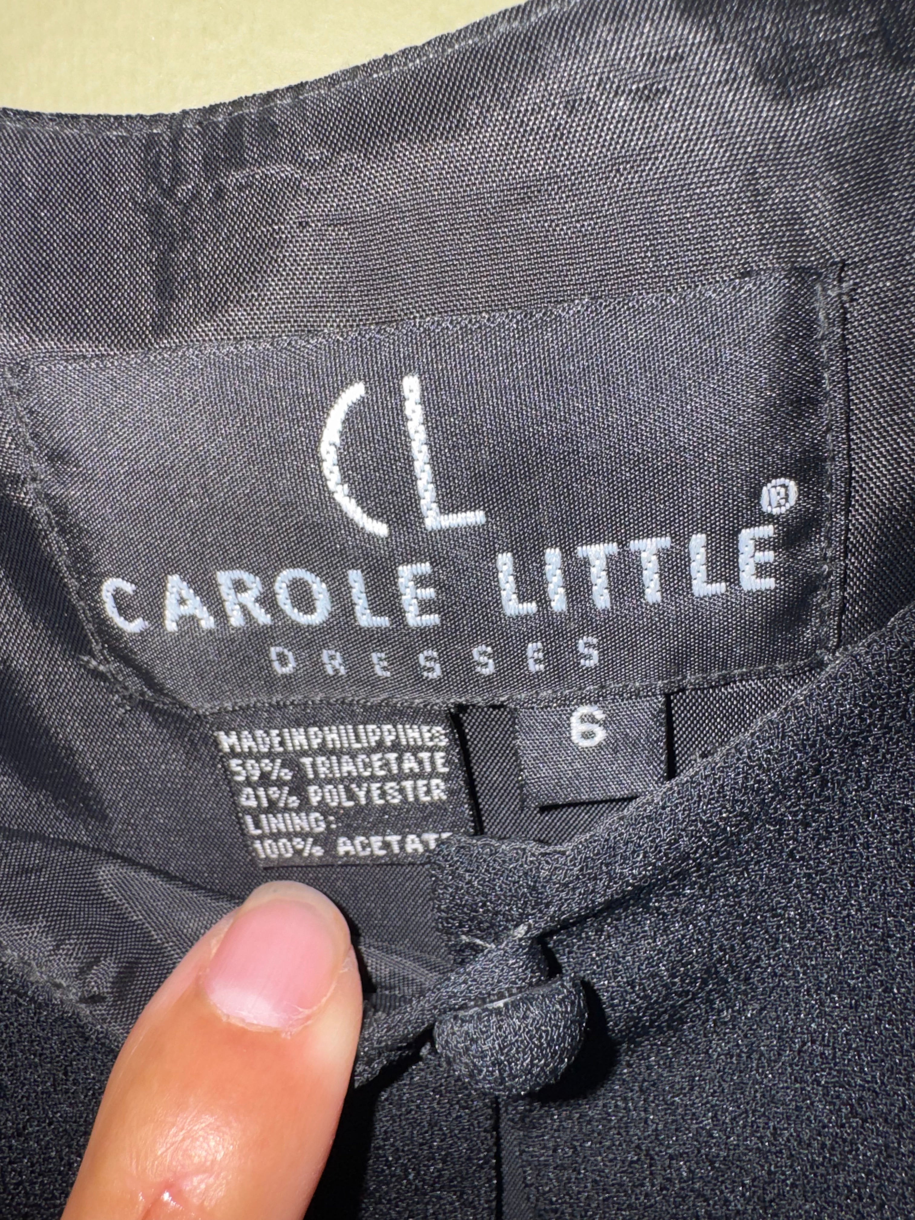 Carole Little Little Black Dress