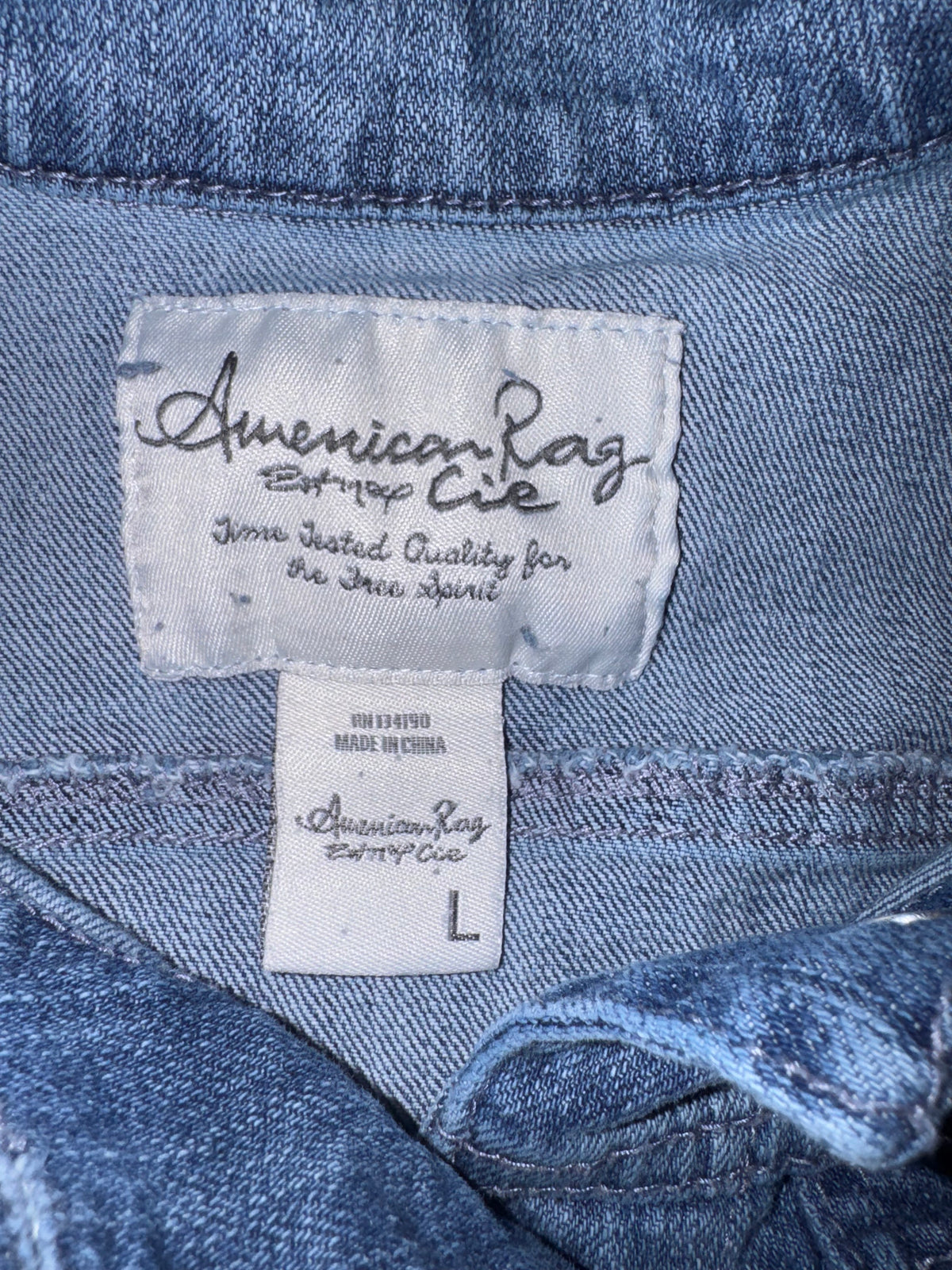 American Rag Cie Faded Denim Jacket
