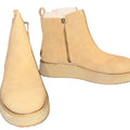 Yellow Box Platform Side Zip Chelsea Booties (NWT)