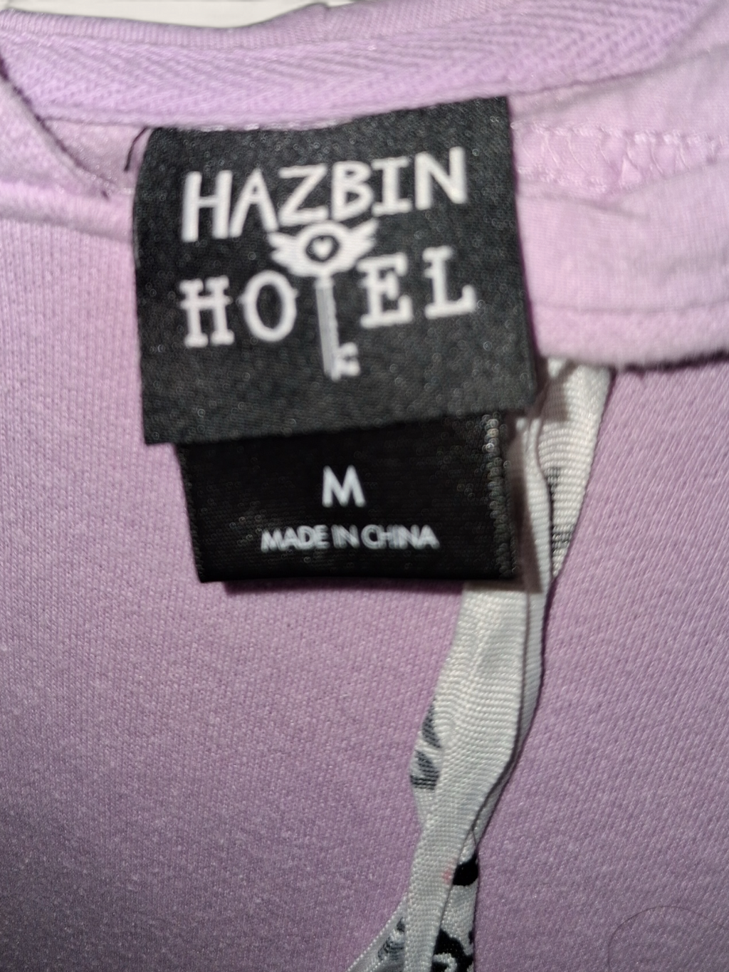 Hazbin Hotel Lavender Anime Graphic Hoodie