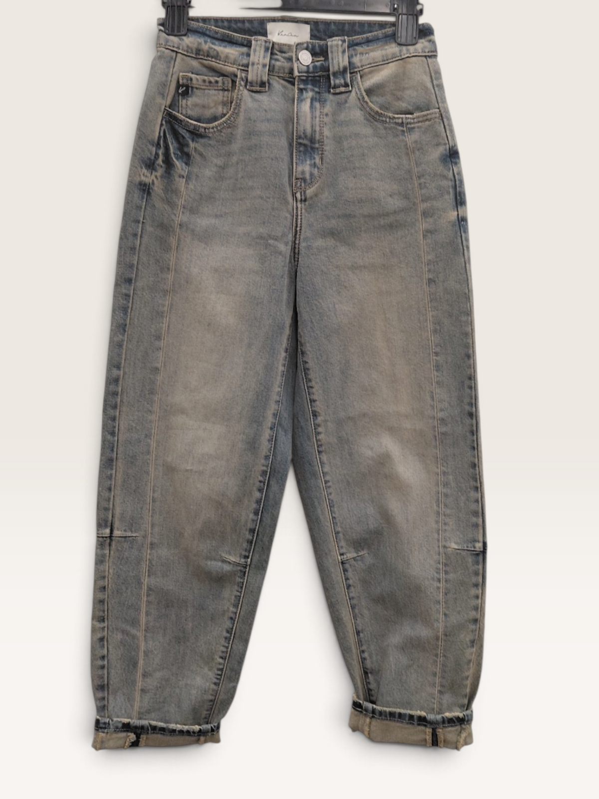 KanCan Cecilia High Rise Slim Barrel Jeans