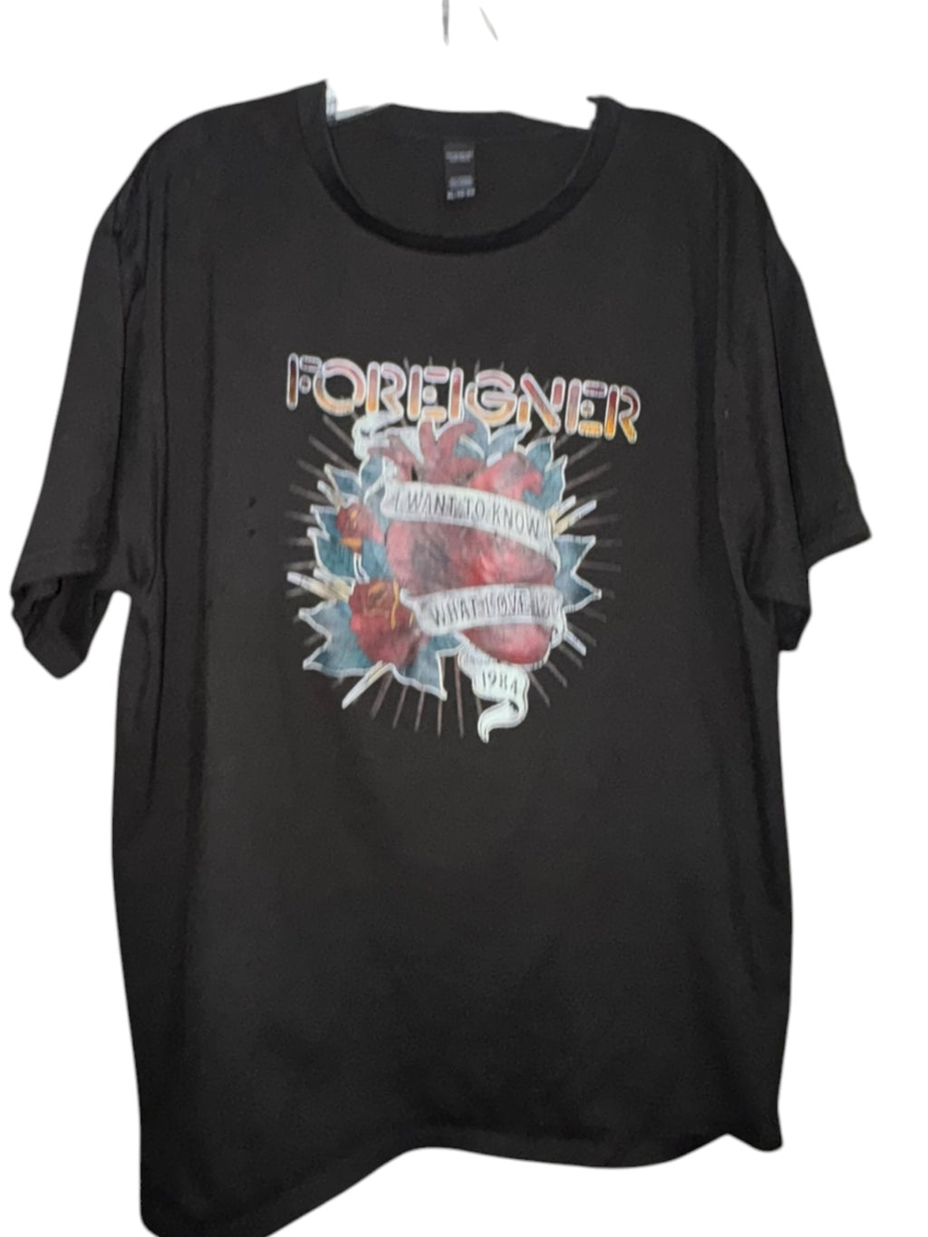 Foreigner “I Want to Know What Love Is” 1984 Graphic T-Shirt