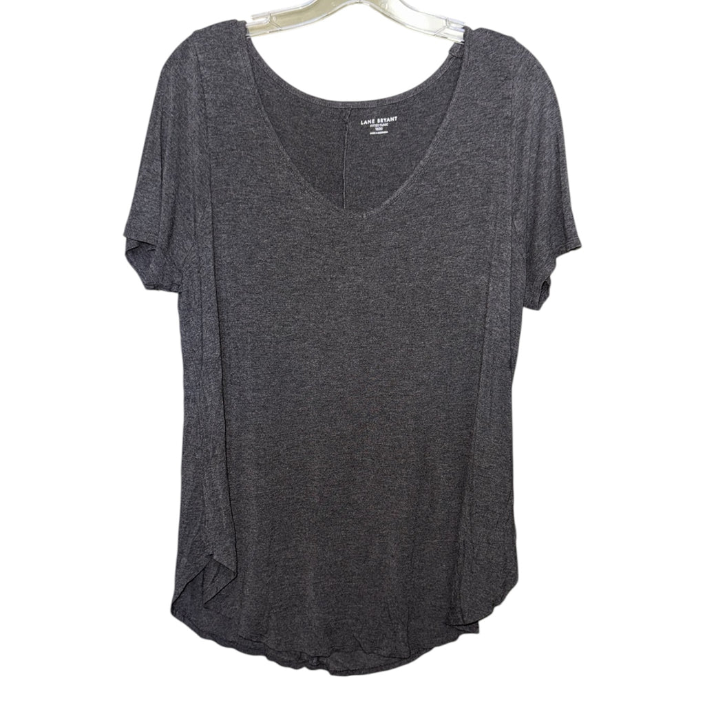 Lane Bryant Fitted V-Neck Tunic Tee