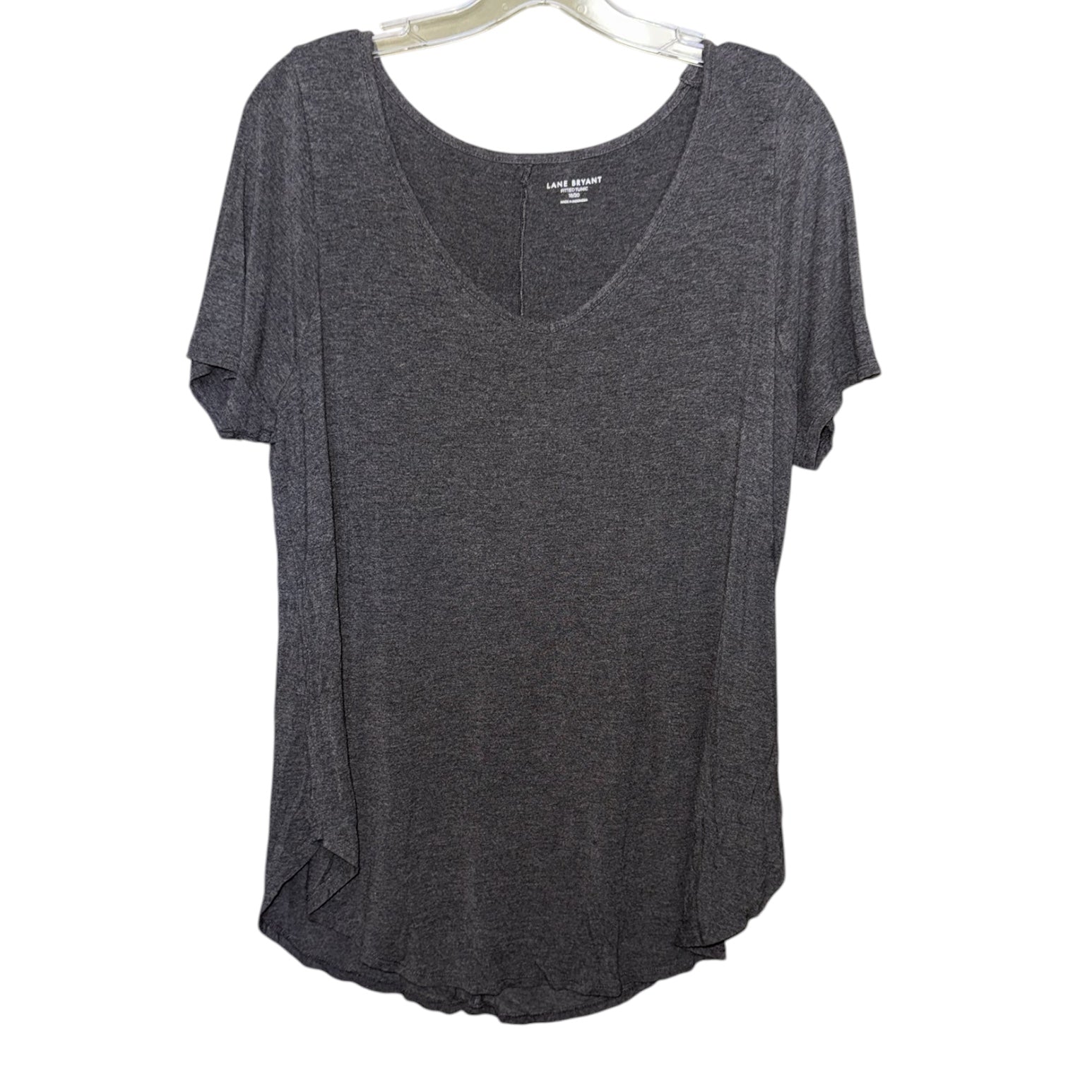 Lane Bryant Fitted V-Neck Tunic Tee