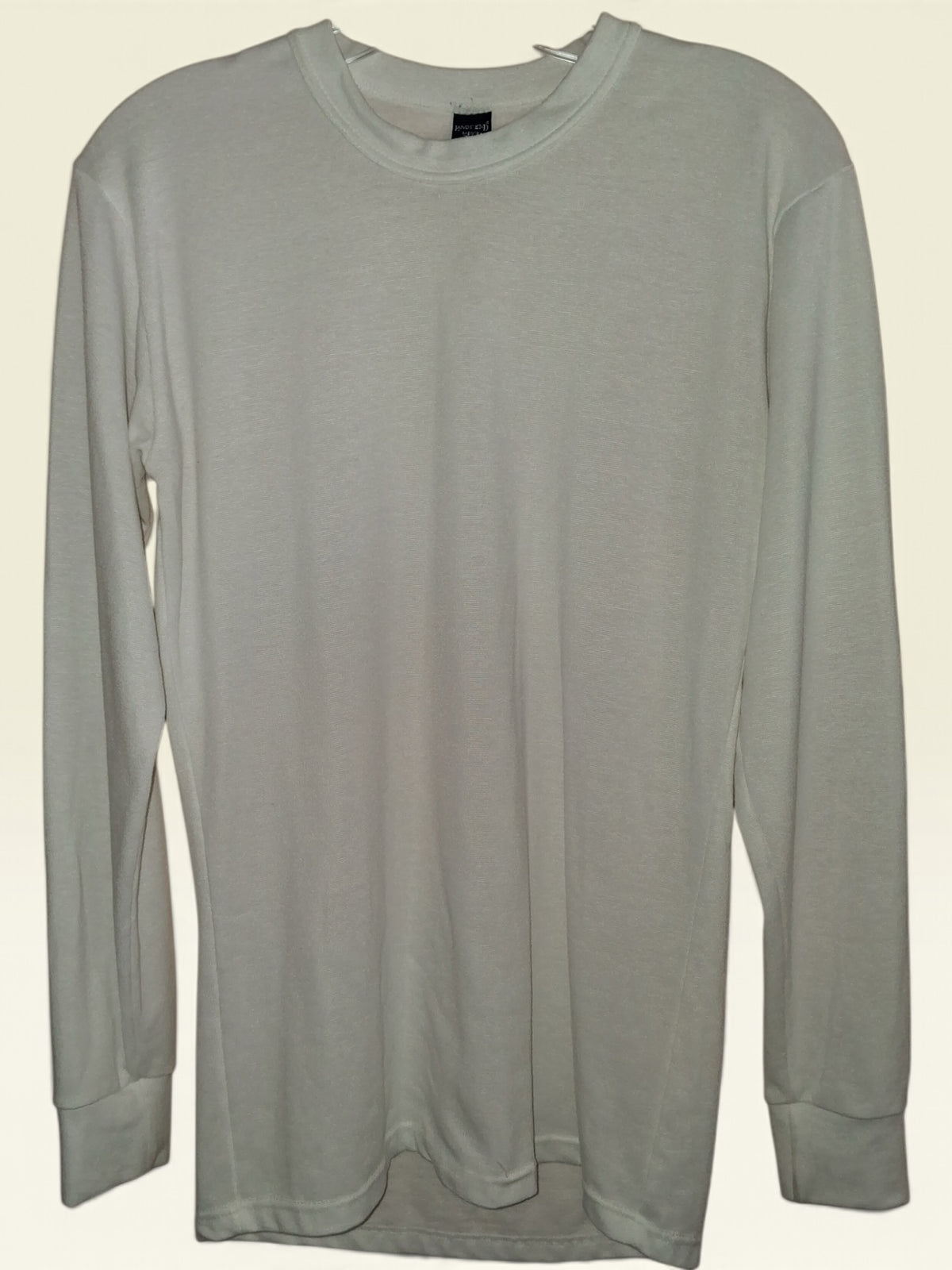 Lands’ End Men’s Tall Ivory Base-Layer Top