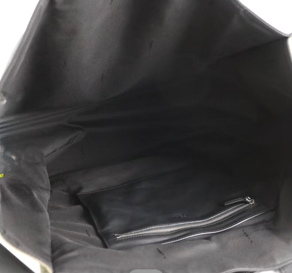 Fendi “Think Fendi Believe in Love” Large Nylon Shopper Tote