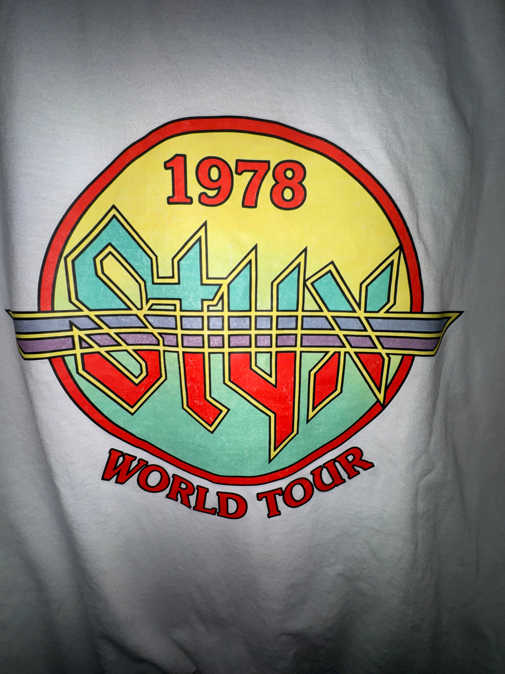 Styx 1978 World Tour Graphic T-Shirt