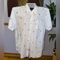 True Grit White Shirt with Embroidered Accents