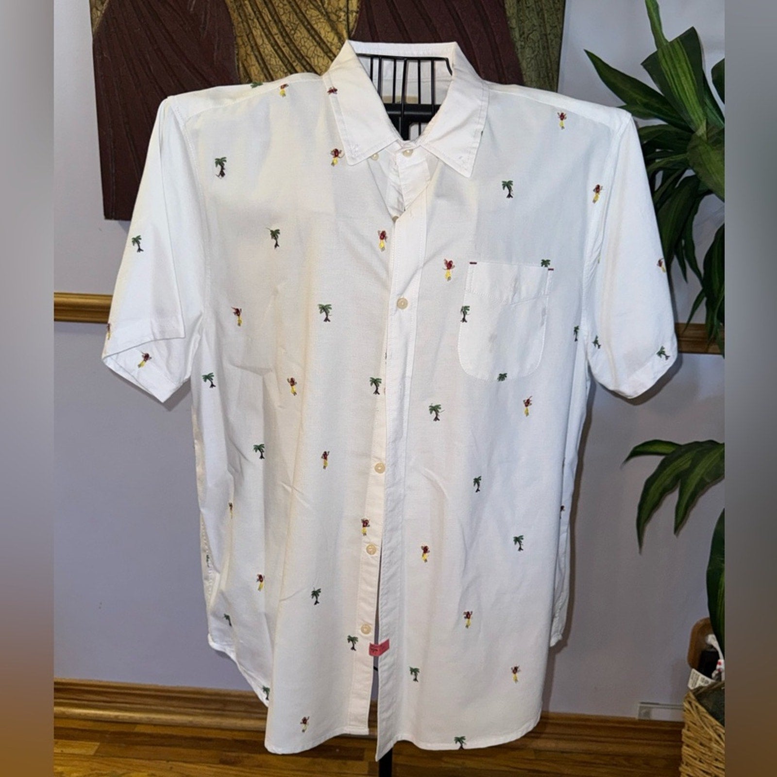True Grit White Shirt with Embroidered Accents