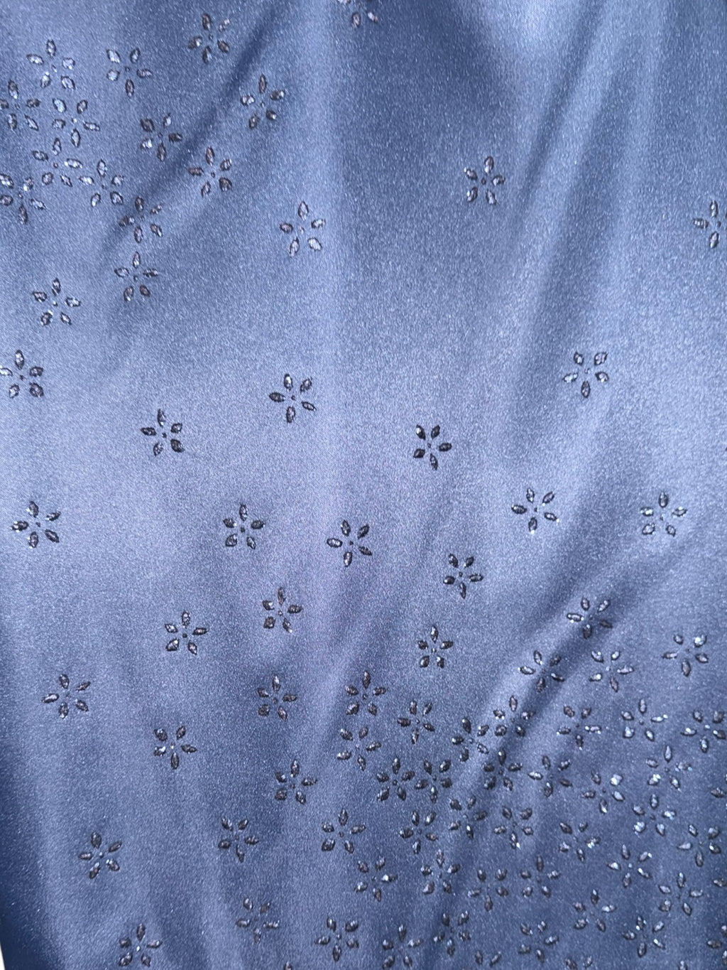 CDO Petites Blue Embellished Sheath Dress