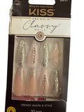 KISS Premium Classy XL Glitter Rhinestone Press-On Nails