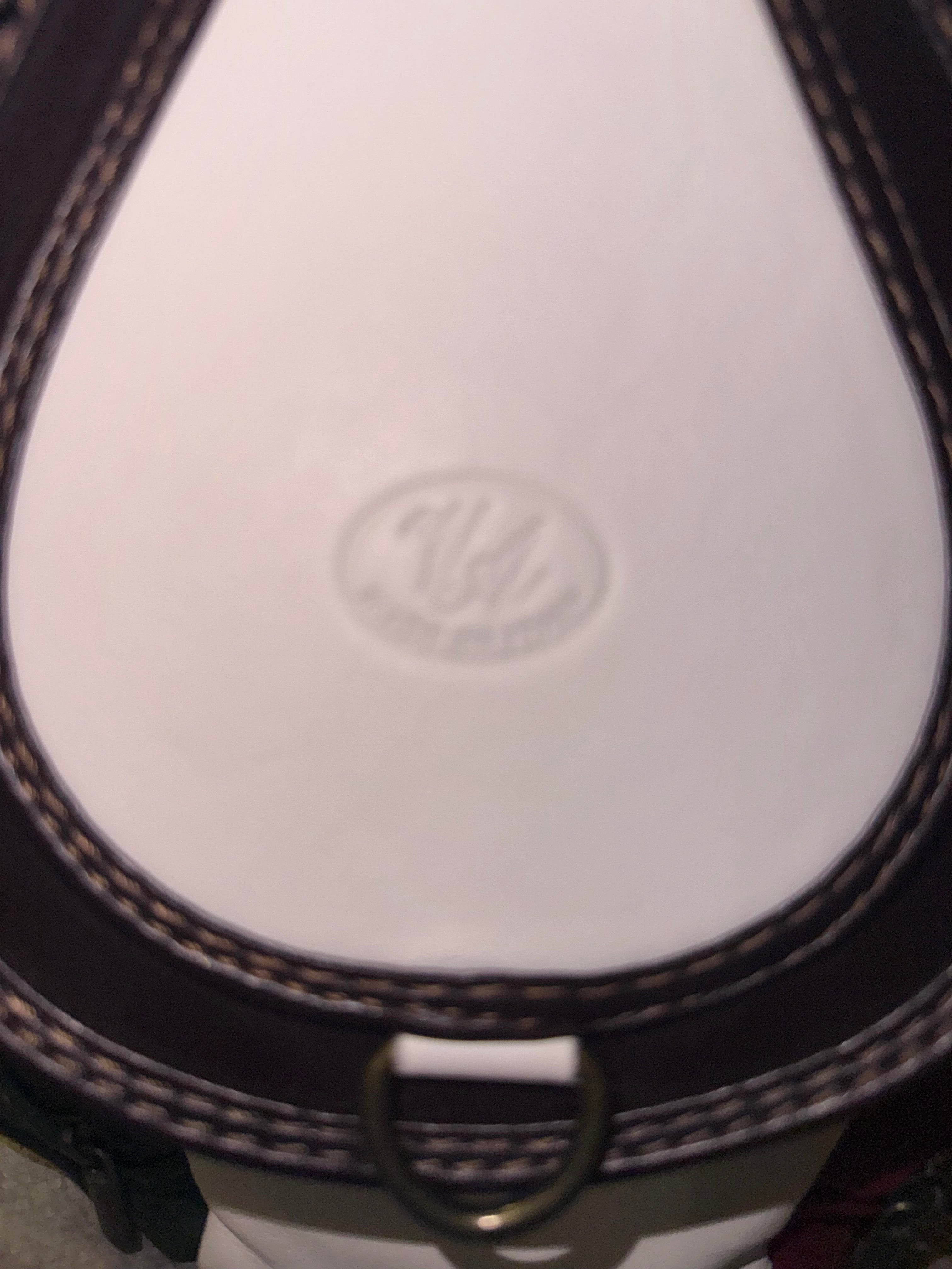 Vintage Made in Italy White Leather Colorblock Backpack Handbag