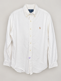 Ralph Lauren White Classic Fit Button-Down