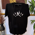 Jordan Black Tee with Iconic Logo