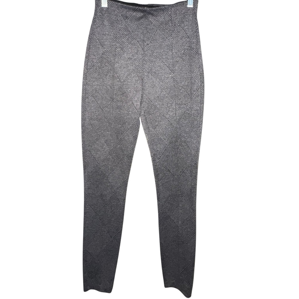 Tahari Houndstooth / Diamond Knit Leggings