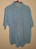 World Wide Sportsman Light Blue Venting Fishing Shirt