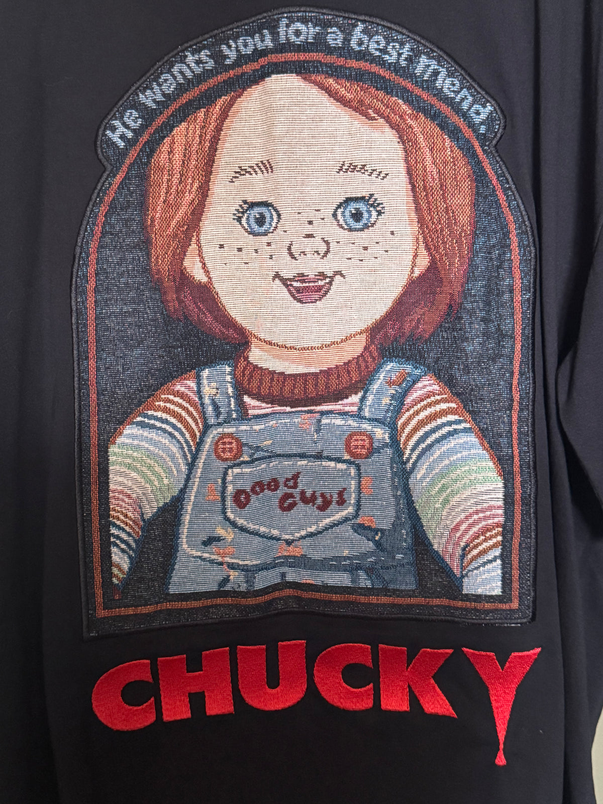 Chucky Good Guys Tapestry Graphic Tee