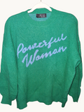 Dressed in LALA Powerful Woman Lightning Bolt Sweater