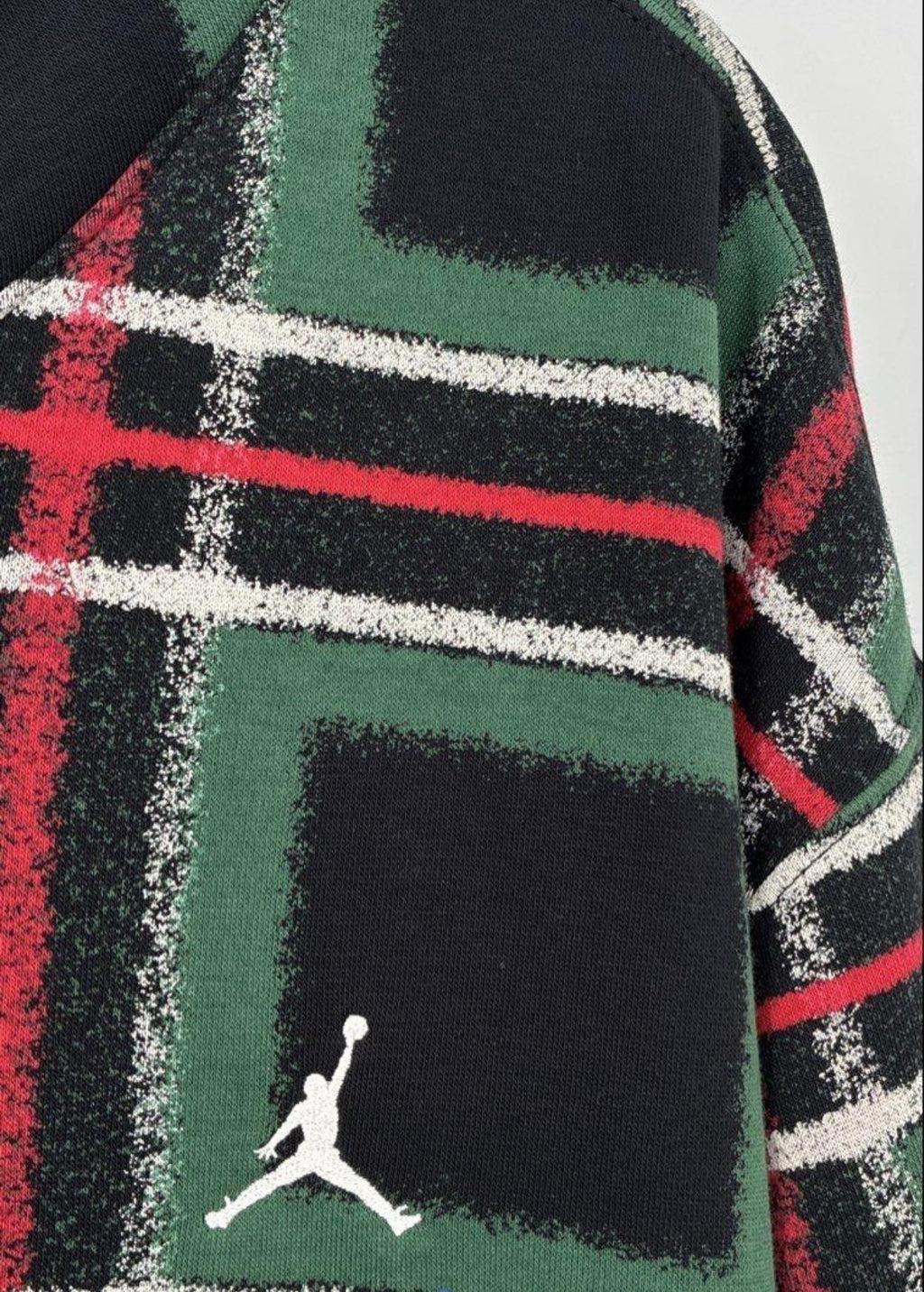 Jordan Brand Plaid Hoodie & Jogger Set