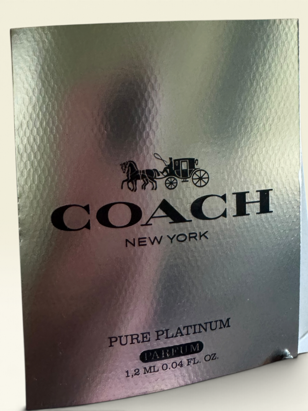 Coach Pure Platinum Parfum Sample