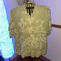 Tommy Bahama Olive Palm Print Shirt