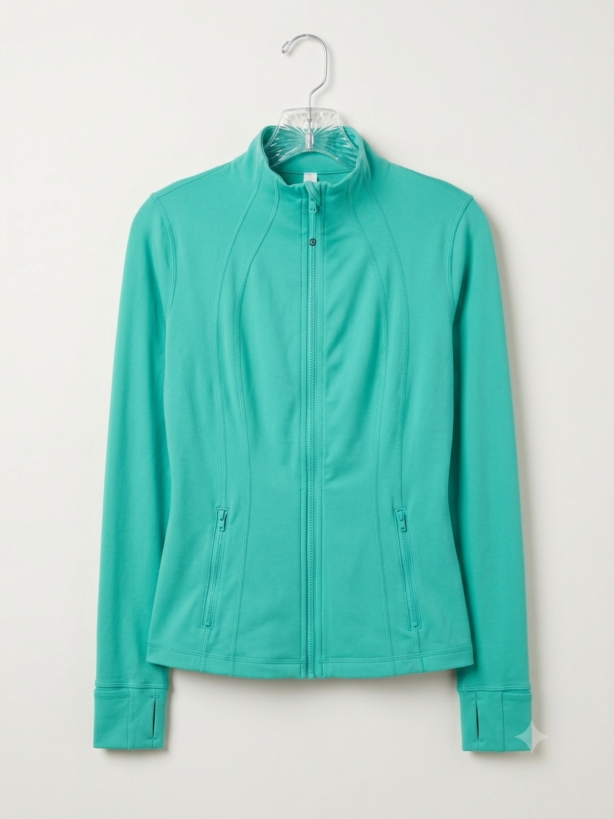 Rae Mode Full Zip Performance Track Jacket with Thumbholes