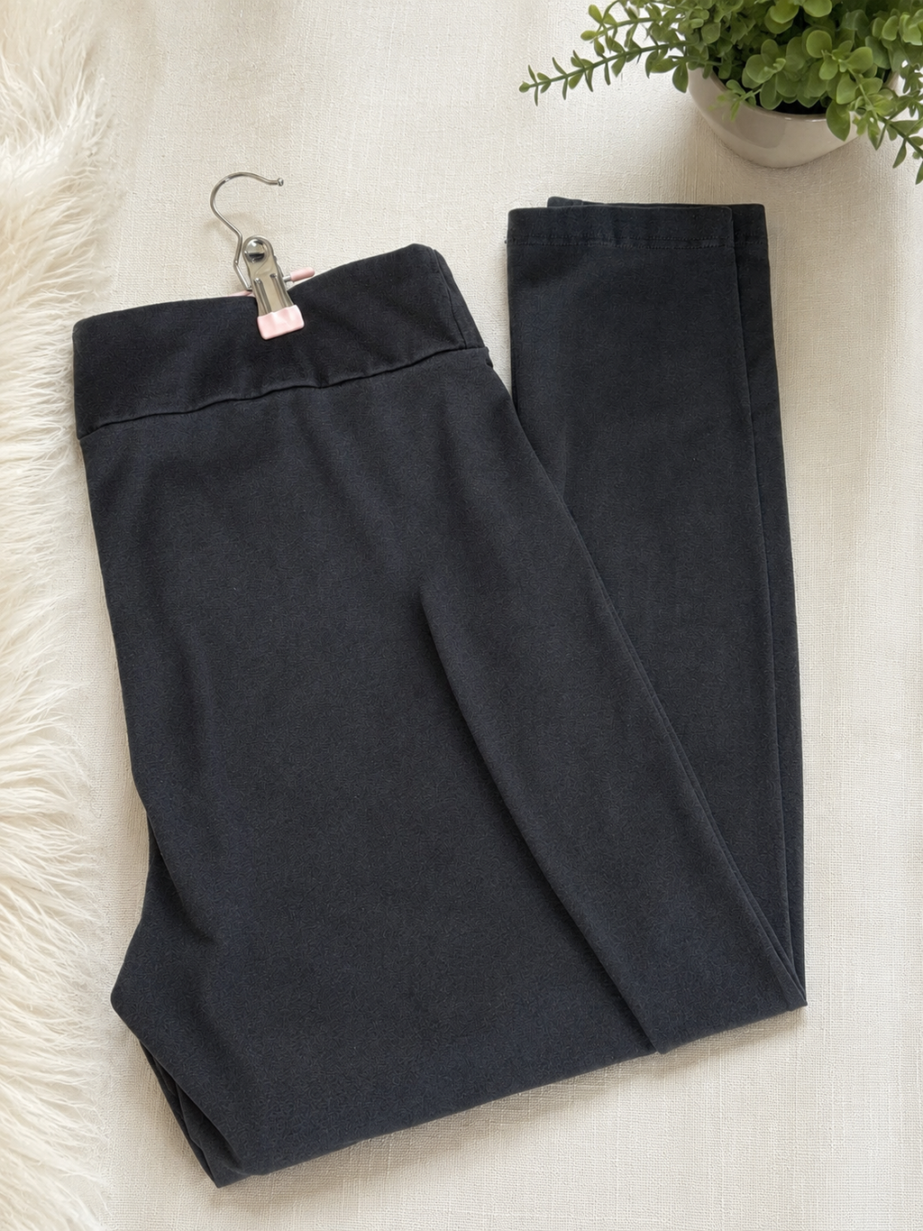Time and Tru Black High-Rise Leggings