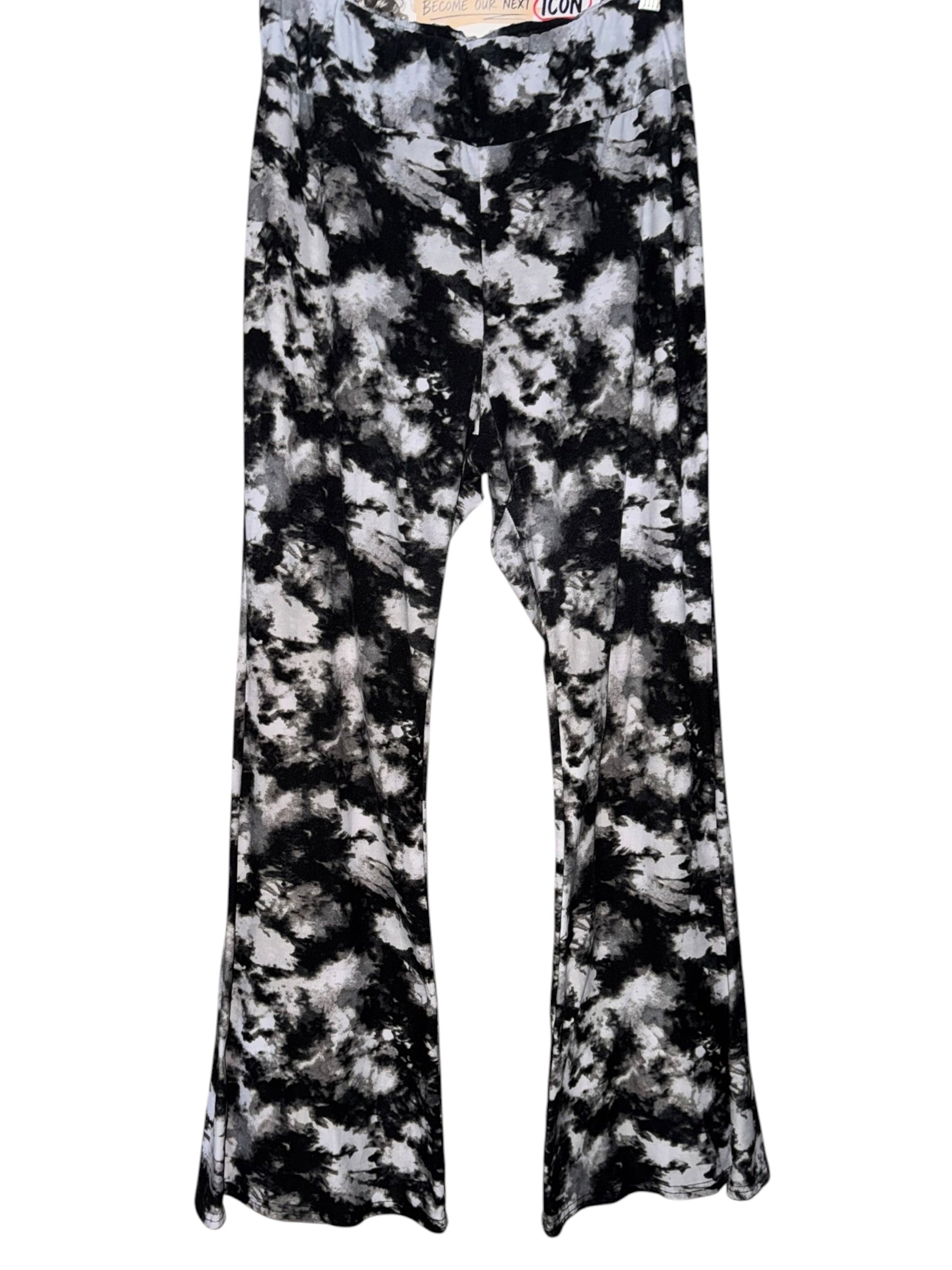 Black & White Flare Pants