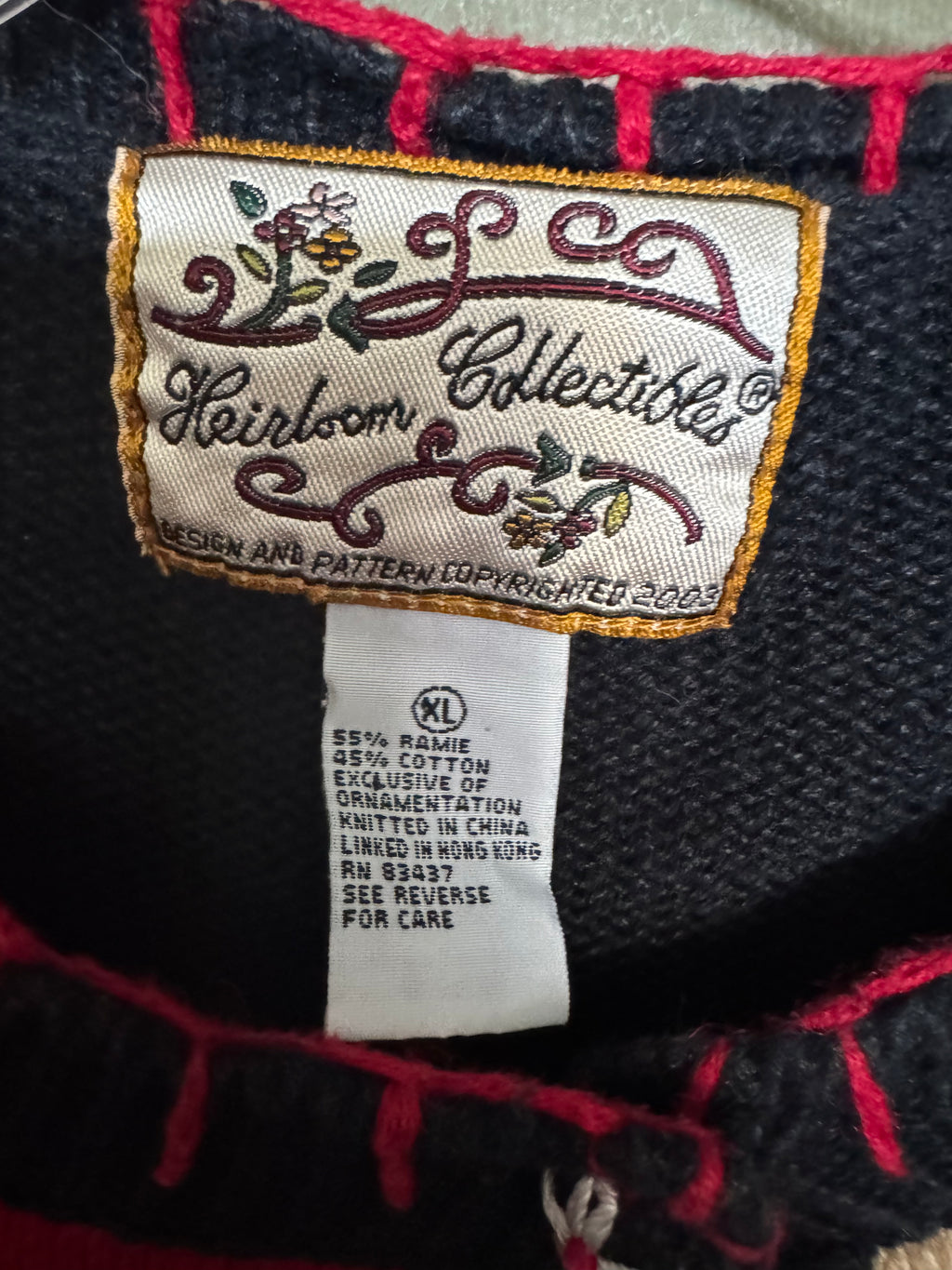 Heirloom Collectibles Heart & Floral Patchwork