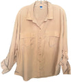 Old Navy Satin Utility Button-Up Shirt