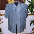 Tommy Bahama Blue Palm Pattern Shirt