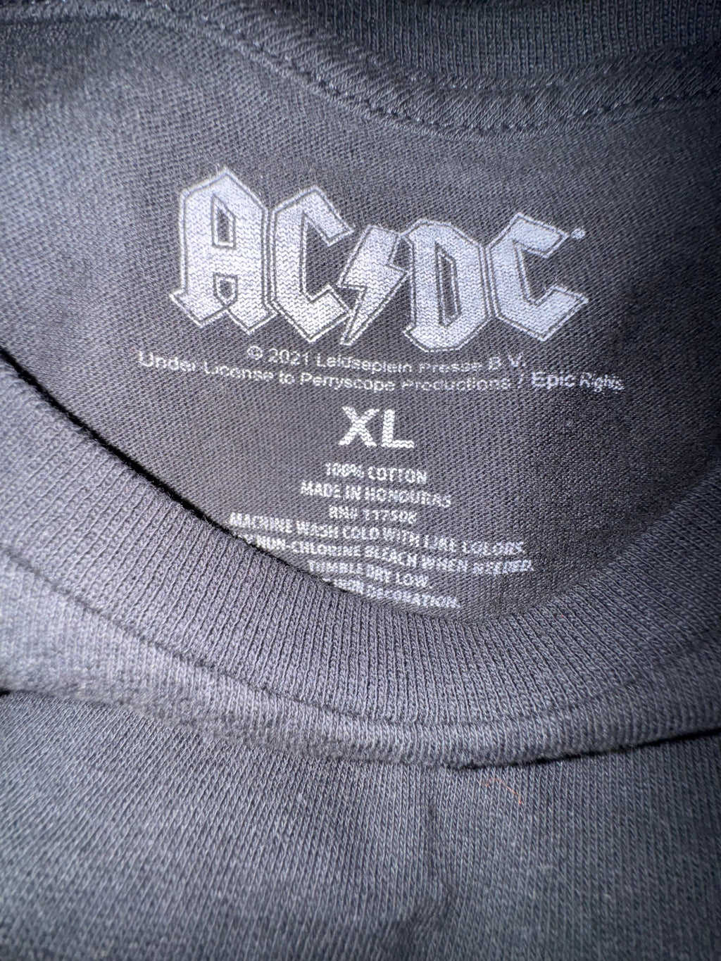 AC/DC Classic Logo Graphic T-Shirt