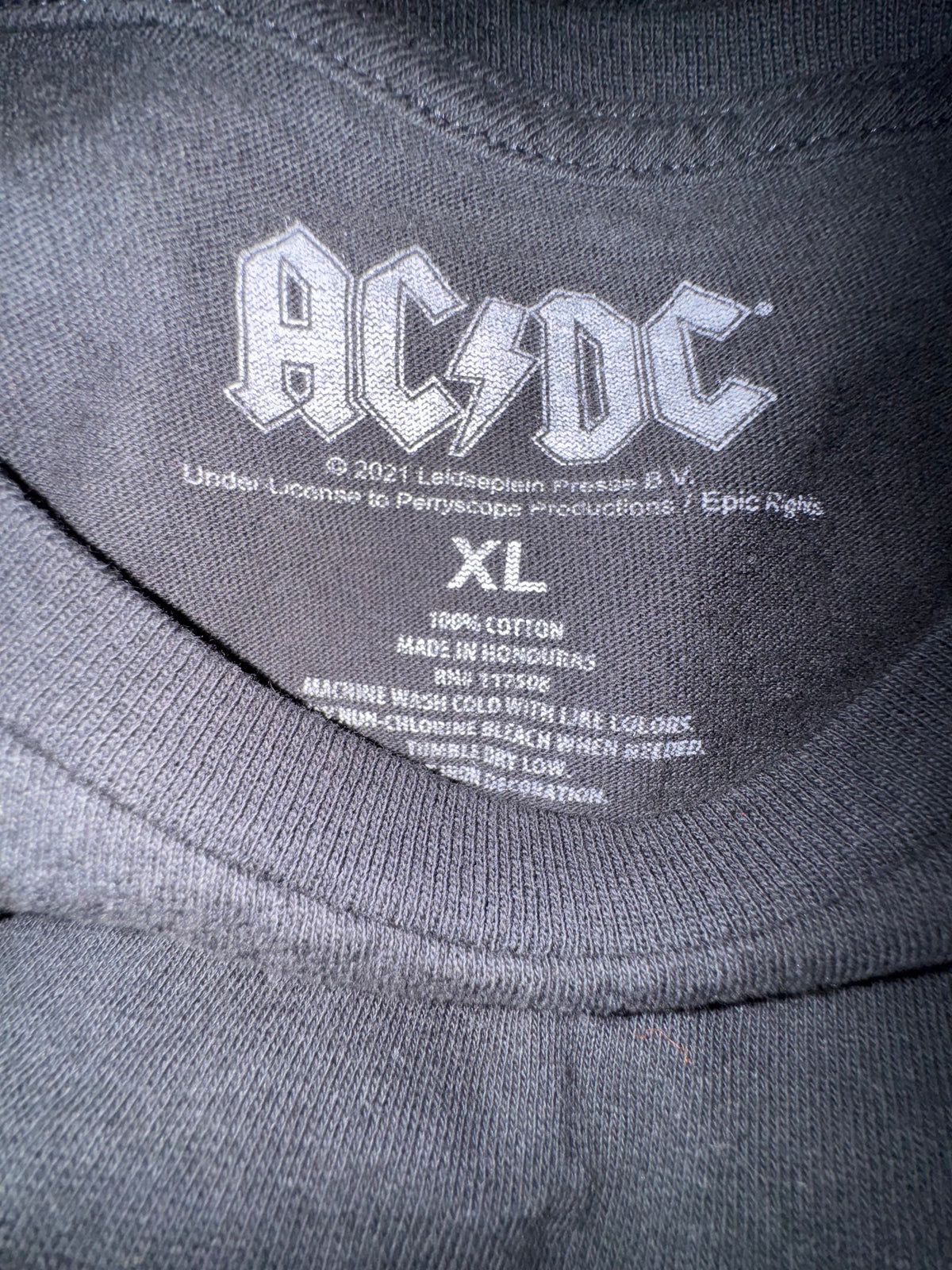 AC/DC Classic Logo Graphic T-Shirt