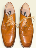 Madden Tan Lace-Up Dress Shoes