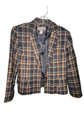 Norton McNaughton Petite Plaid Blazer