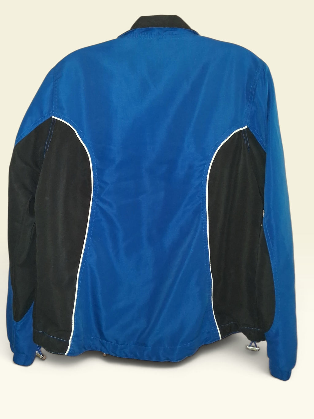 Three Hearts Blue Colorblock Windbreaker