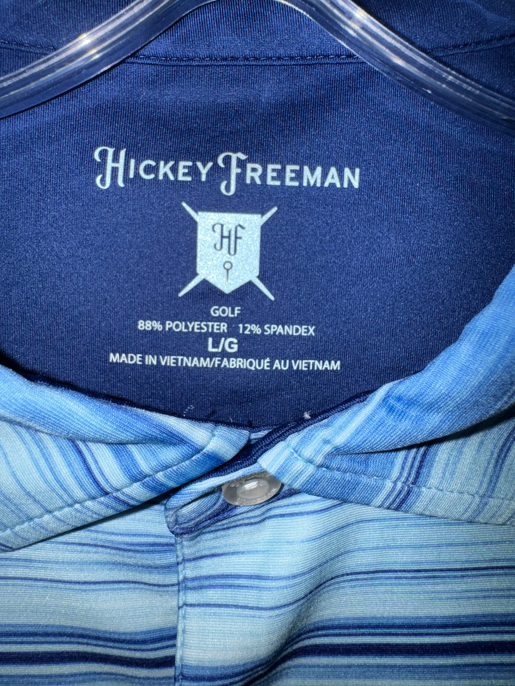 Hickey Freeman Golf Performance Polo