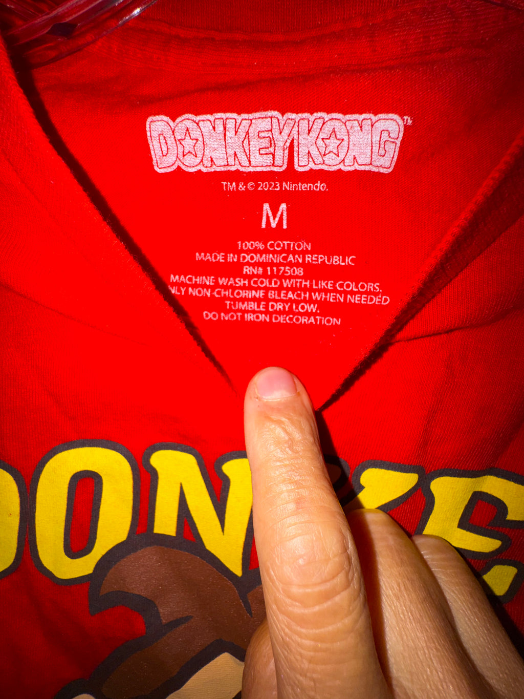 Nintendo Donkey Kong Men's Graphic T-Shirt