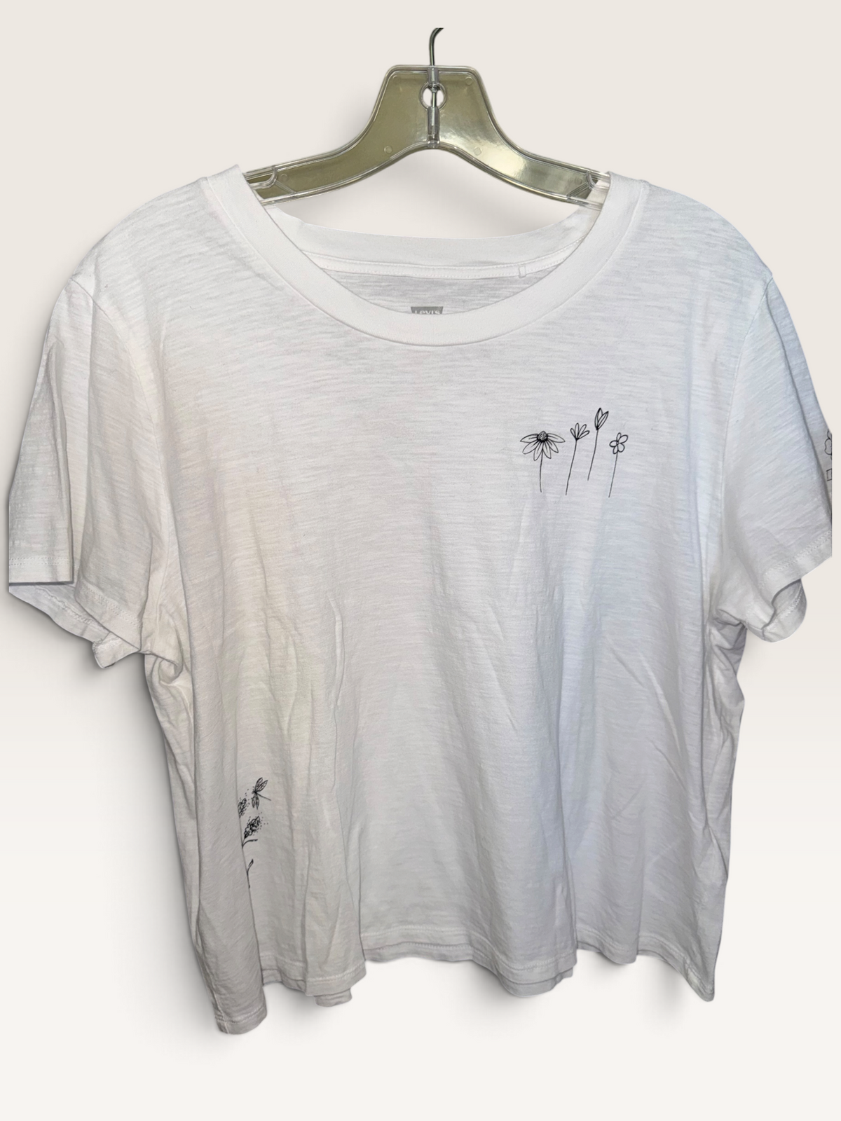Levi’s White Floral Graphic T-Shirt
