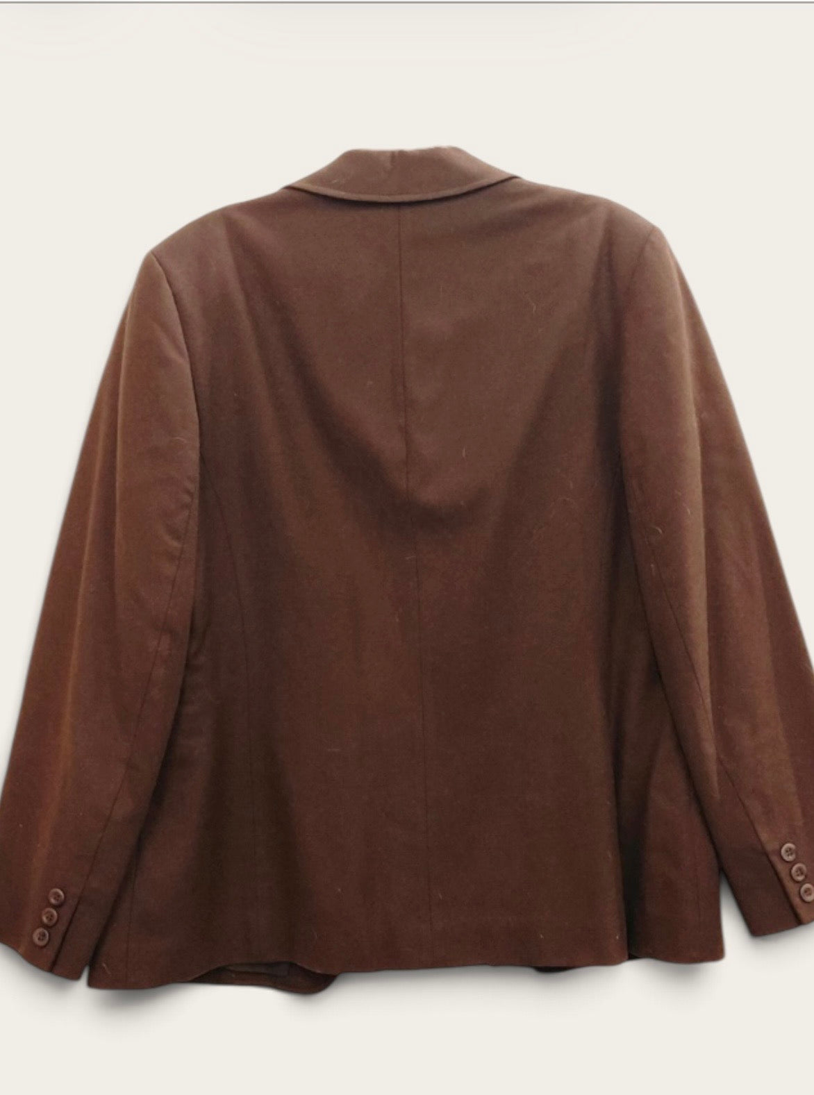 Pendleton Vintage Brown Virgin Wool Blazer