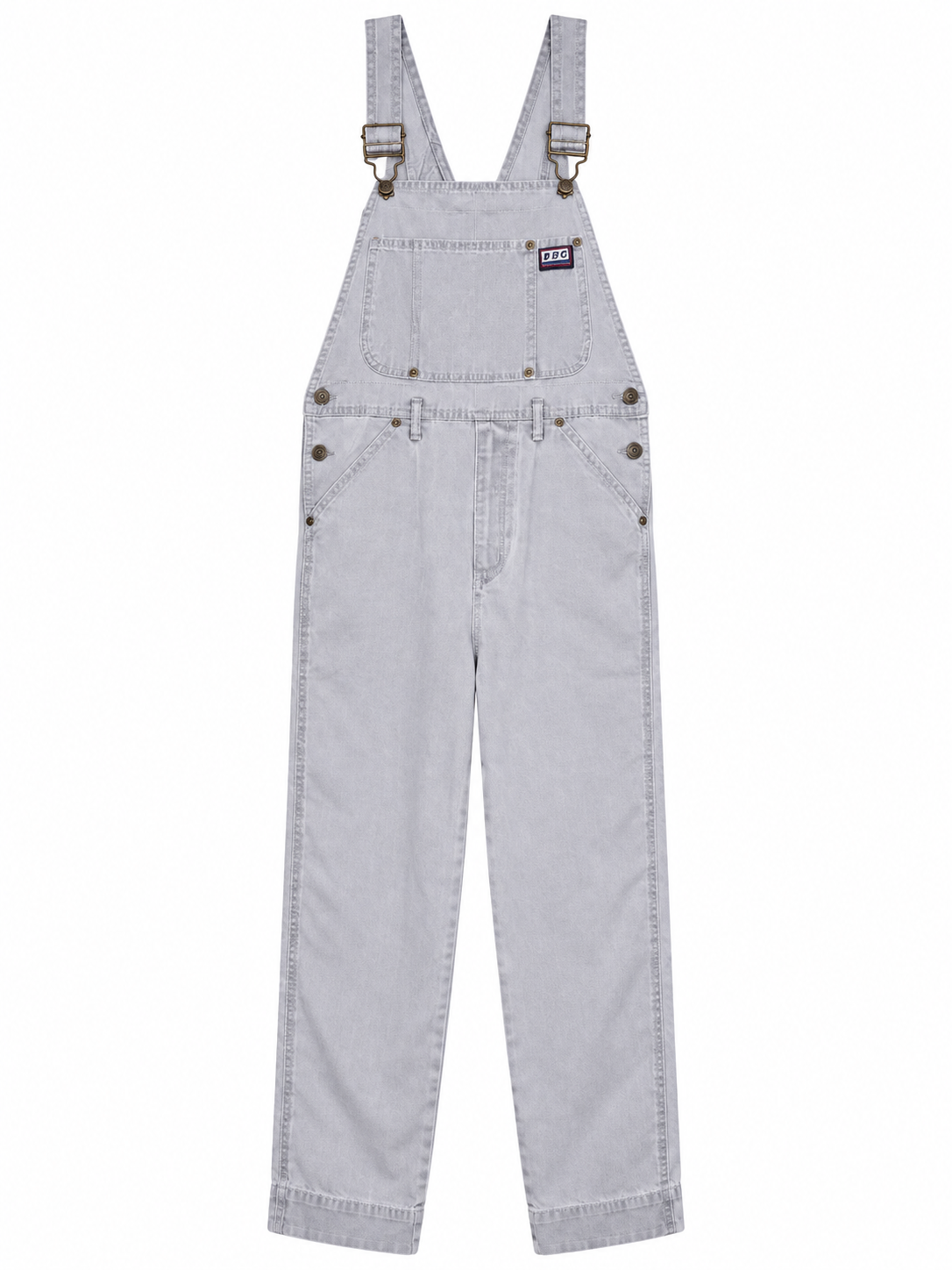 Bugle Boy Pale Gray Bib Overalls