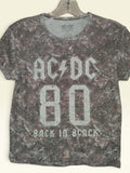 AC/DC “Back in Black 80” Camo Graphic Tee